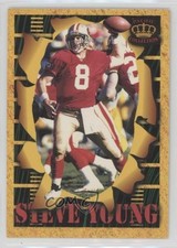 1996 Pacific Invincible Smash-Mouth Steve Young #SM160 HOF 2t8