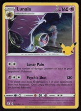 Lunala 15/025 Holo Rare: Celebrations Pokemon TCG Near Mint