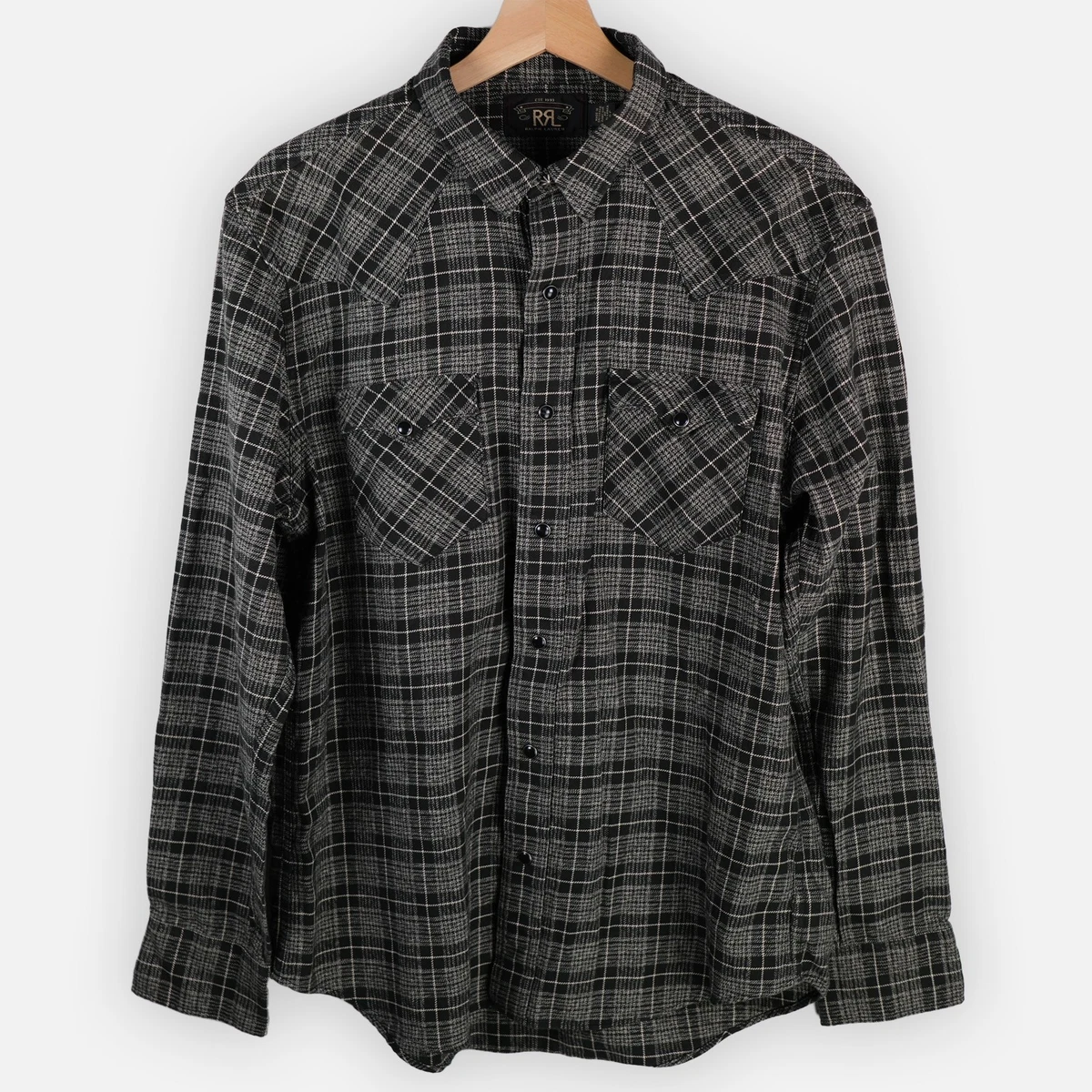 RRL Black Shirts for Men for sale | eBay