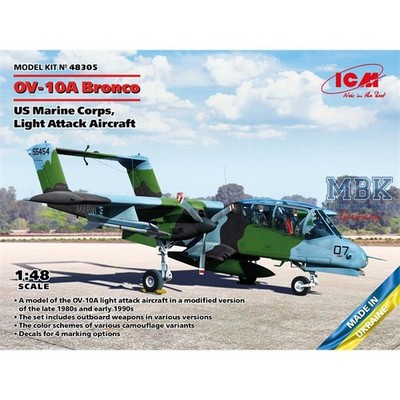 ICM ICM48305 OV-10A Bronco US Marine Corps, Light Attack Aircr.