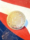Post  Civil War 💥 🇺🇸 💣 Beautiful New York Staff Coat Button Gilted