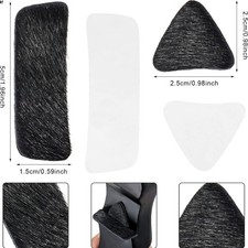 Recurve Bow Arrow Rest Archery Hair Arrow Rest Stick on Bow Fur Adhesive Shel...