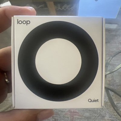 Loop Quiet Noise Reduction Earplugs DB 14 BLACK 