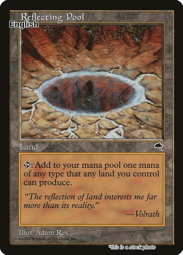 Reflecting Pool - TMP - LP TCG MTG