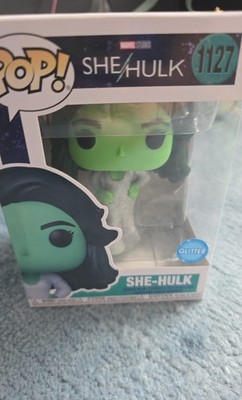 Funko POP She-Hulk Glitter 1127 Bobble Head Marvel Studios Figur NEU&OVP