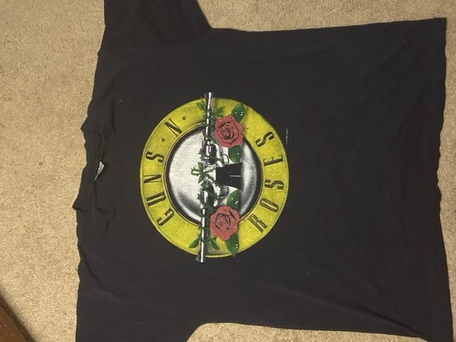 Guns N Roses Was Here Tour Shirt Single Stitch 1980s vintage concert t-shirt, vintage, single stitch, B+ condition
