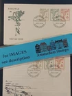 Faroe Denmark 1975-2012 huge collection Fdc's in 5 albums High CAT TOP!
