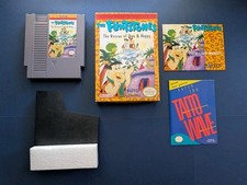 NES The Flinstones: Nintendo Complete In Box CIB w/ Poster - Tested