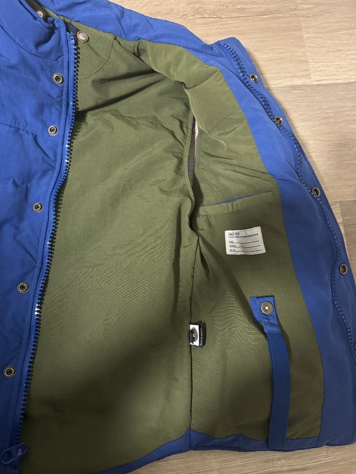 Jack Spade Down Puffer Vest Men's Size XS Blue- 70/30 Down/Feather Gorpcore EUC - Image 3 of 4