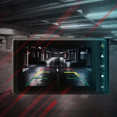 DASH CAM CÁMARA DE VIDEO PARA COCHE DVR MÁQUINA PANTALLA Y CÁMARA DE REVERSA - Imagen 8 de 8