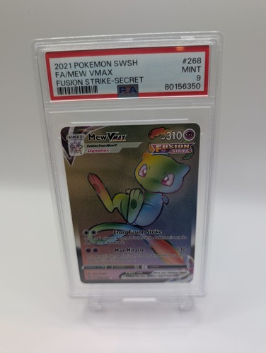 Mew VMAX graded PSA 9 for sale on eBay