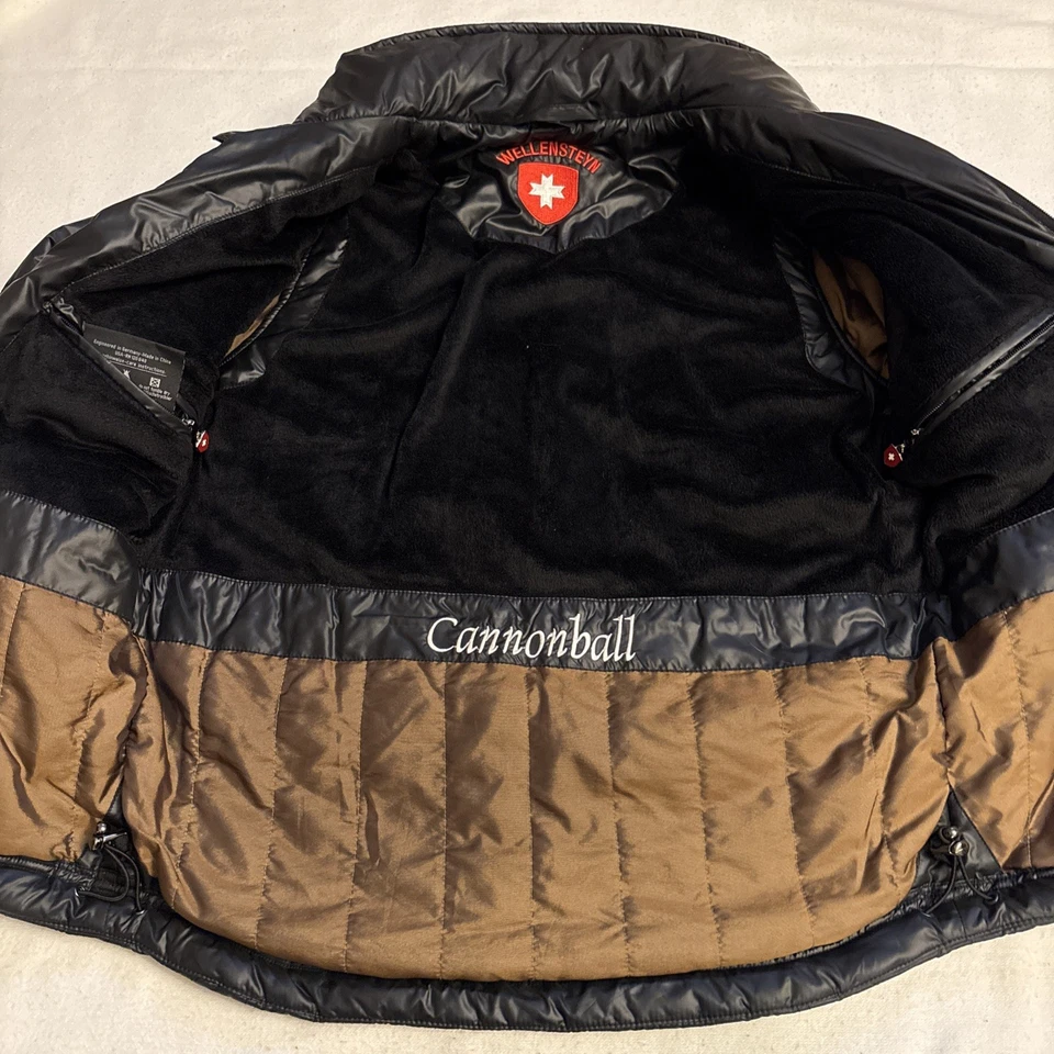 Wellensteyn Winter PADDING Convertible Jacket  CANNONBALL BLACK Sz SMALL  NEW - Image 3 of 4