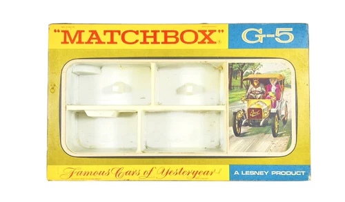 Matchbox Lesney Yesteryear G-5 4-Vehicle Gift Set - Box and Insert Only