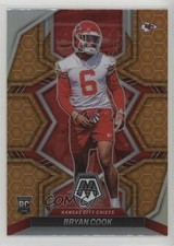 2022 Panini Mosaic Rookies Honeycomb Prizm Bryan Cook #397 ni4