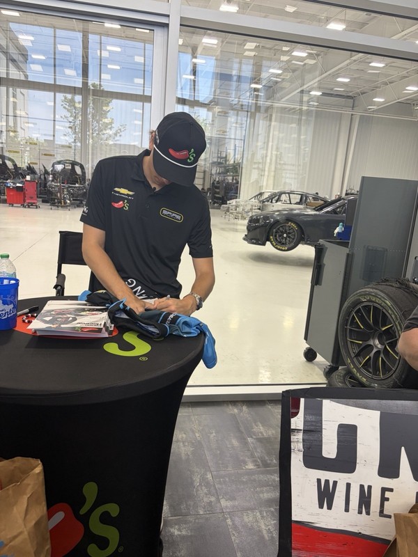 Carson Hocevar  Signed Niece Motorsports Crew Shirt