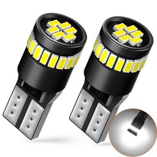 Aux T10 Led License Plate Light Bulb Bright Whiteredamberblue 168 2825 194 H