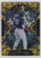 2021 Panini Select Concourse Gold Disco Prizm 4/10 Estevan Florial #62 f3p