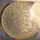 U.S. 1902 Morgan Silver Dollar GOOD CONDITION I FOUN IN OLD GRANDMA BOX #1804509