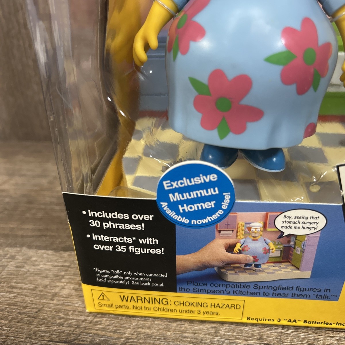 シンプソンズplaymatesホーマー 2002 Playmates The Simpsons Boxed Action Figure - BE Sharp