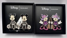 BAUBLEBAR x Disney - Mickey Mouse Skeleton Minnie Mouse Witch - Earrings NIB