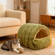 Cat Bed Cave Pet Bed, Thickened Comfortable Soft Pet House, Cat Nest for Indoor