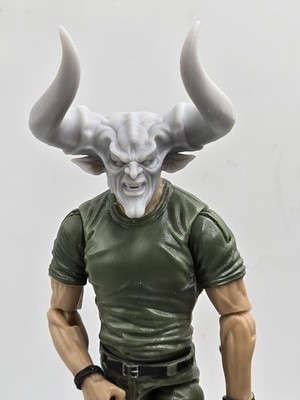 3d Printed DARKNESS LEGEND LORD HEAD 1:18 3 3/4''  25th Anniversary B124