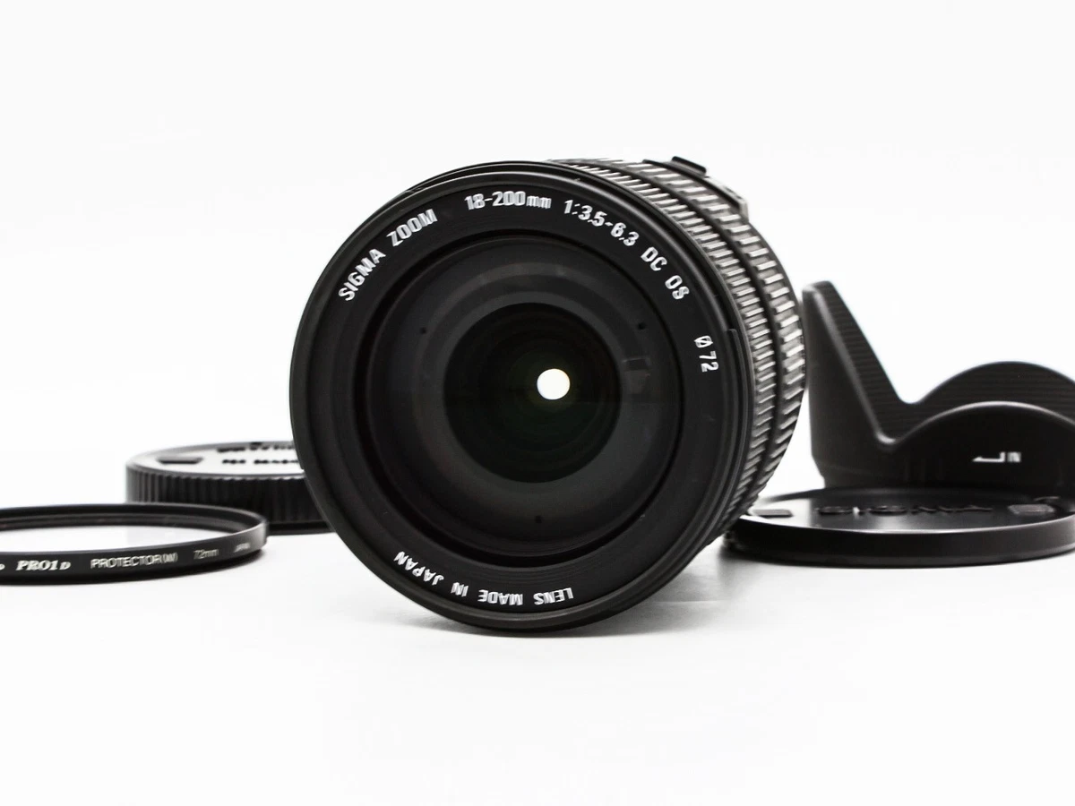 Las mejores ofertas en Lentes focales Sigma DC para cámara de 18 