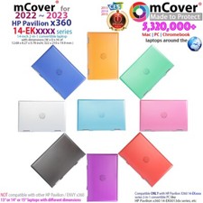 NEW mCover  Hard Case for 2022 2023 14" HP Pavilion x360 14-EKxxxx series laptop