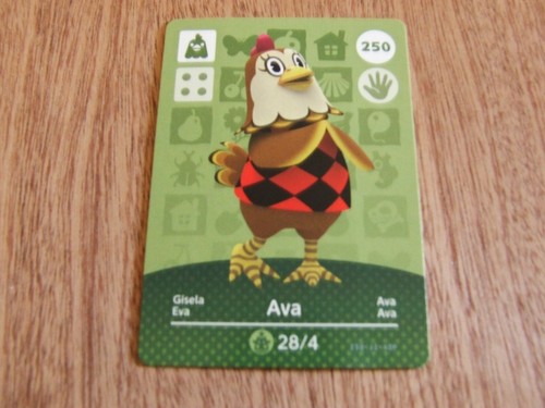 Carte Per Gioco Nintendo Switch Carta Amiibo Caroline Animal Crossing - Serie 3, Autentica, Nuova Mai Scansionata, Nintendo Amiibo Caroline #290 - Foto 7