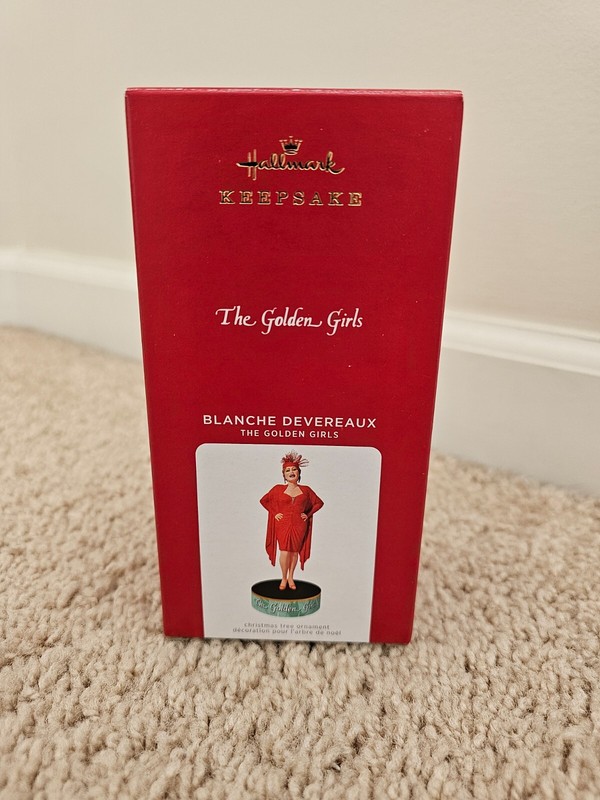 Brand New 2021 Hallmark Keepsake Blanche Devereaux The Golden Girls Magic Sound