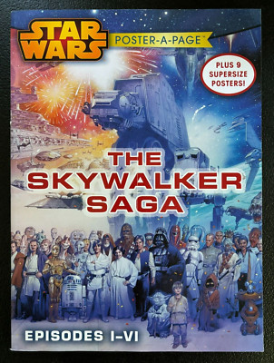 Star Wars Episodes I VI The Skywalker Saga Poster A Page 9 Star Wars star-wars-episodes-i-vi-the-skywalker-saga-poster-a-page-9-star-wars