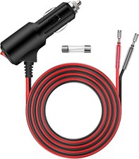 Cigarette Lighter Plug Adapter With Switch On Off Heavy Duty 6FT 12V Cigarett...