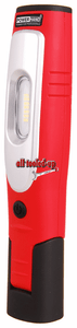 Powerhand 7+1 RICARICABILE massima BRILLANTE SMD lampada torcia red ( NUOVO Powerhand 7+1 RICARICABILE massima BRILLANTE SMD lampada torcia red ( NUOVO
