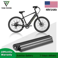 Aventon Pace 500.2 500.3 500.3 Step-Through Ebike Battery 48V 14Ah Electric Bike