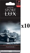 Areon Sport LUX Quality Profumo/Colonia Cartone Deodorante Auto PLATINUM10PK
