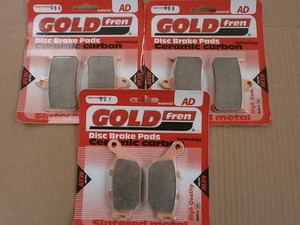2x Sets SINTERED FRONT BRAKE PADS /> SUZUKI /' SV650 /' 2003 2004 2005 2006 2007