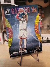 2023-24 Jamal Murray Donruss Optic SP *79/99* Raining 3's RED Gold Prizm #3