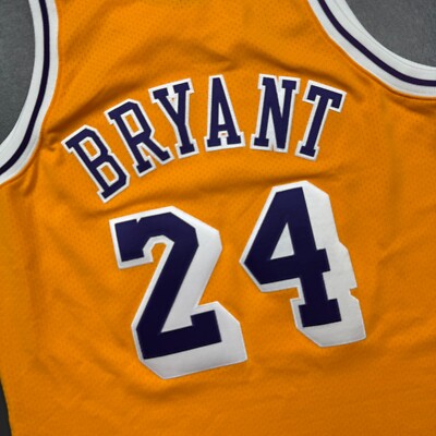 100% Authentic Kobe Bryant Mitchell Ness 07 08 Lakers 60th