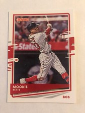 Mookie Betts 2020 Donruss Photo Variation #77 Boston Red Sox