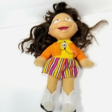Vintage The Puzzle Place My Friend Kiki Doll 14" Plush Fisher Price 1994 Stuffed
