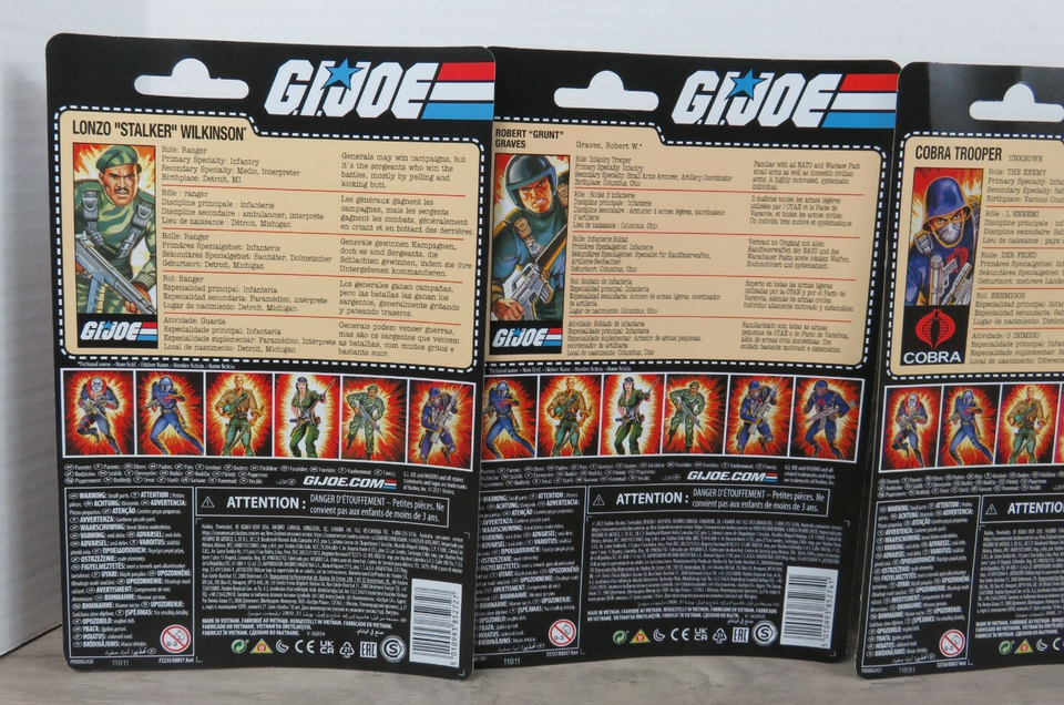 G.i. Joe Retrô Robert Grunt Graves - Hasbro - E8857 - Bonecos
