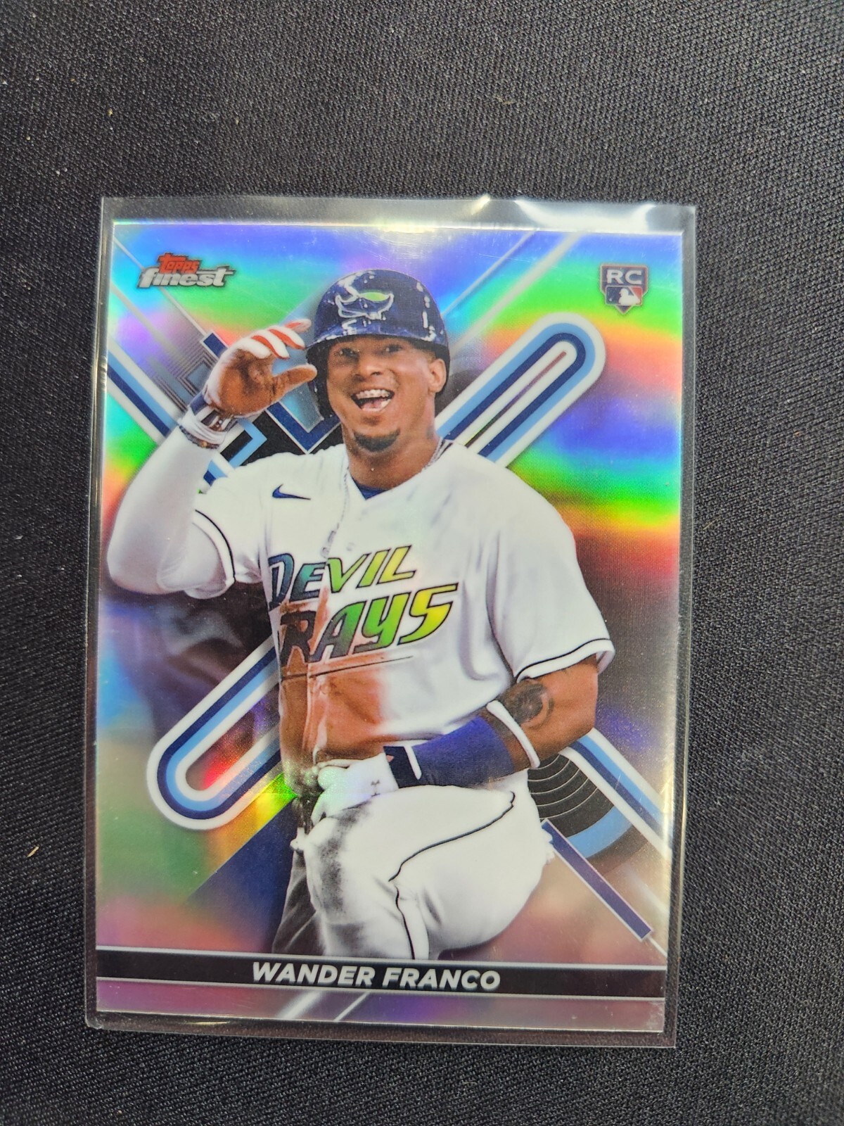 2022 Topps Finest Baseball Wander Franco RC Refractor #2