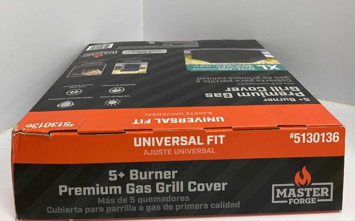 Master 5130136 Premium Gas Grill Cover XL Black 76903009594 eBay