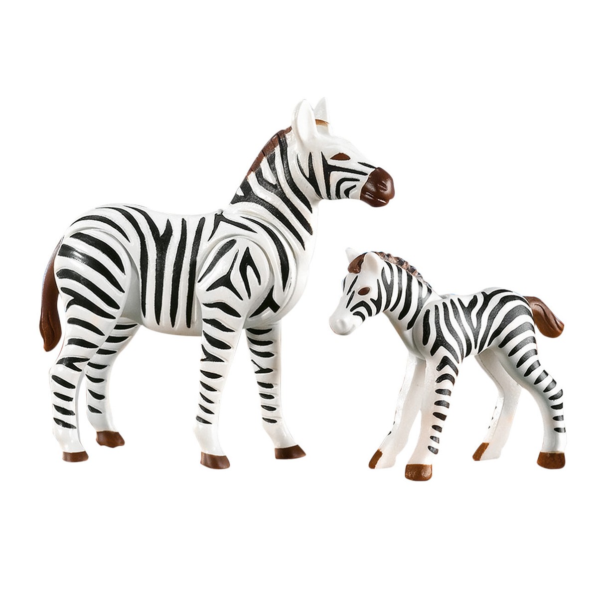Playmobil Set 7898 Zebra with Foal Wild Animals Zoo Farm