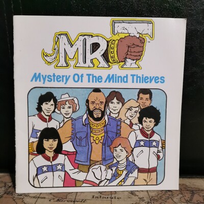 A-Team 1985 Mr T Mystery Of The Mind Thieves Book Ruby-Spears Rainbow 