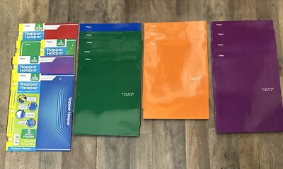 Lot(16) Mead Folders 12x Five Star 4 Pocket 4x Trapper Keeper 2 Pocket NEW! NOS