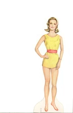 VNTGE 196Os BWITCHED  PAPER DOLL FROM ORG HD LAZAR REPRODUCTIN ~RARE UNCUT~ READ