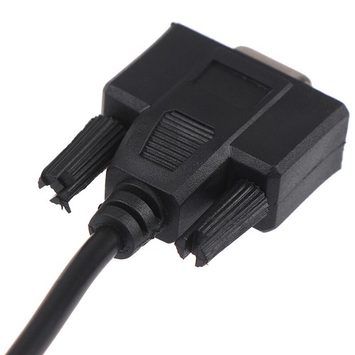 15Pin VGA Male to 2 VGA SVGA Female Adapter Splitter Video Monitor CabE LZ _yi - Afbeelding 4 van 12