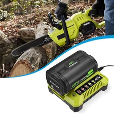 For Ryobi All 40Volt OP4060A lithium-ion Tools Battery + Rapid Charger 6.0Ah 40V