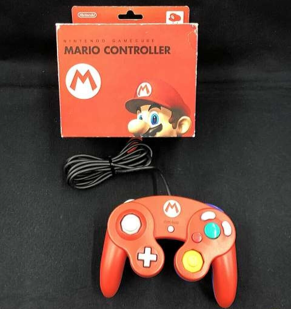 GameCube Controller Club Nintendo Mario Edition DOL-003 GameCube Controller Club Nintendo Mario Edition DOL-003